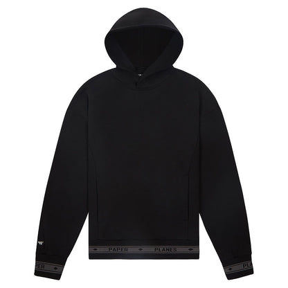 Logo Jacquard Hoodie | Black