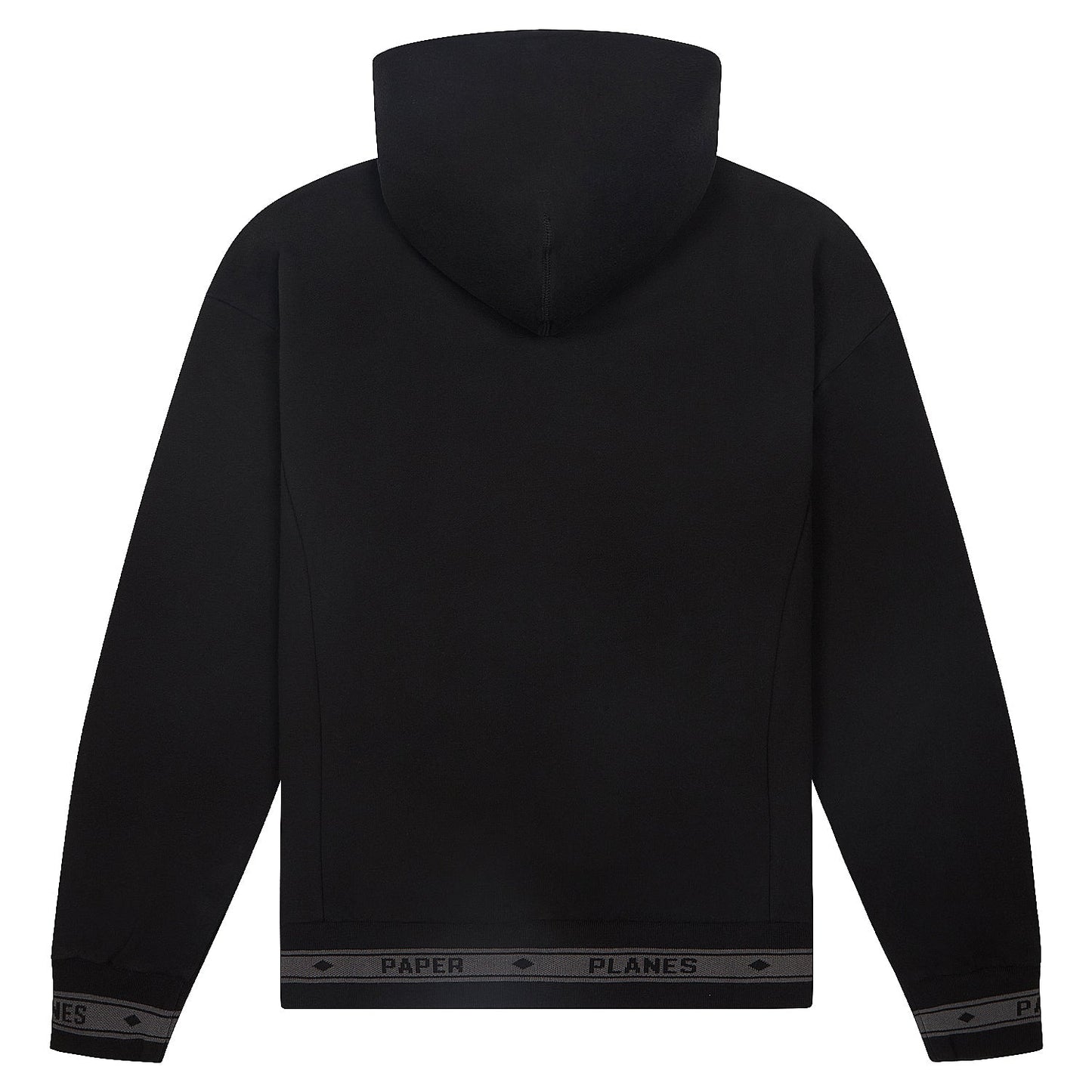 Logo Jacquard Hoodie | Black