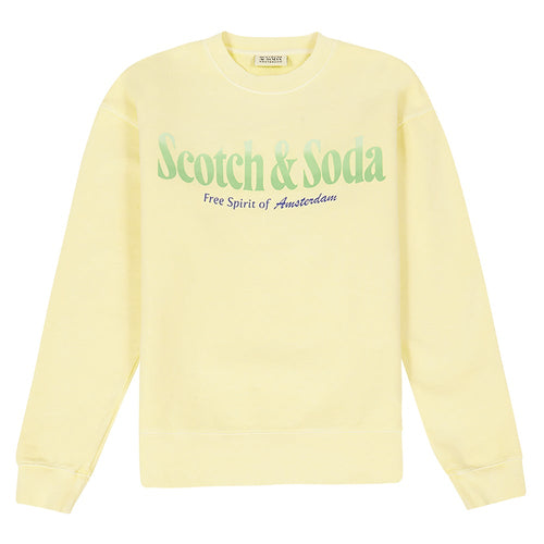 Logo Sweathshirt | Yellow