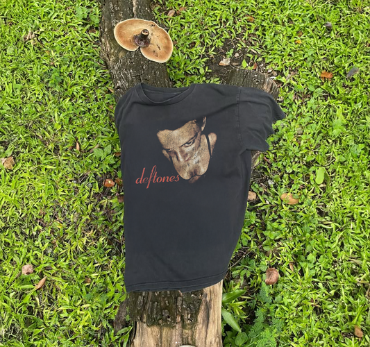 1997 Deftones Around The Fur Rare Washed Black T-Shirt