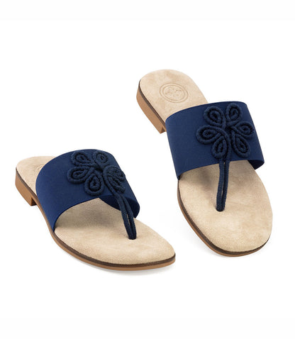 Charleston Shoe Co. Morris Flower Thong Sandals