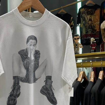 1992 Pj Harvey 'Dry' Rare Washed White T-Shirt