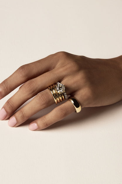Sabine Ring | 9K Yellow Gold