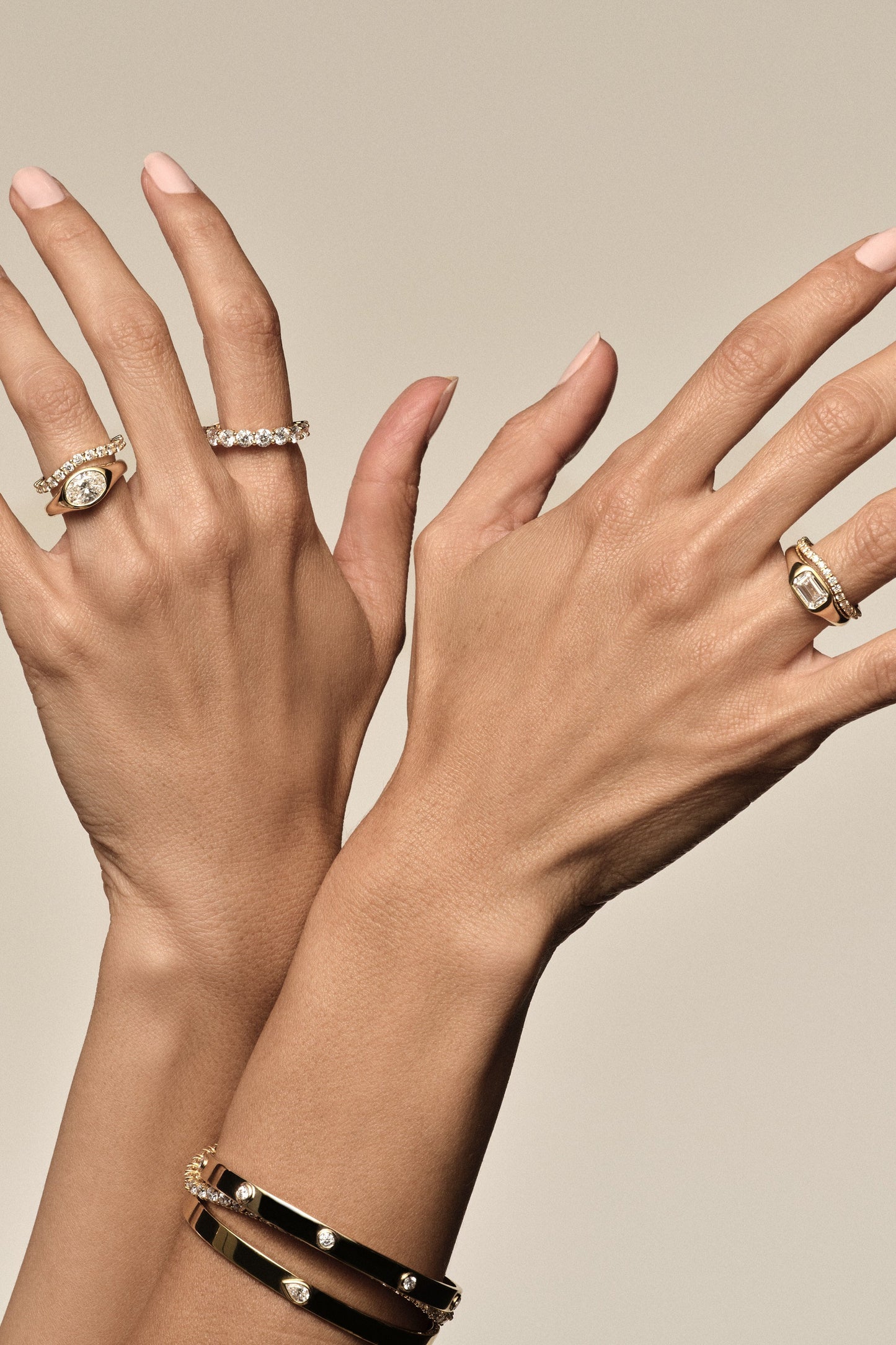 Insignia Diamond Band | 18K Yellow Gold