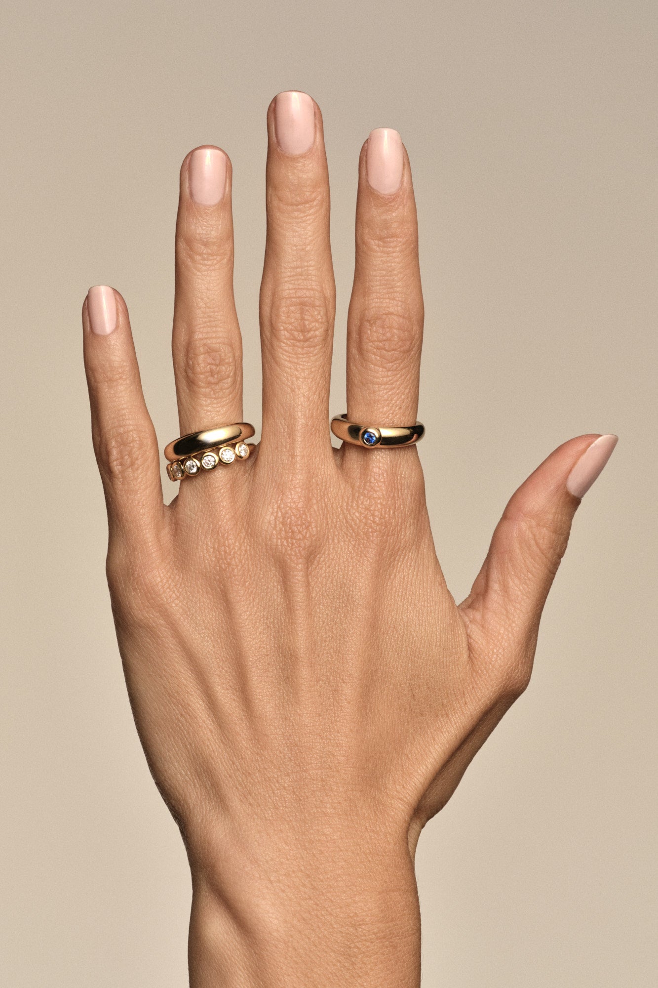 Roma Ring | Silver or 9K White Gold