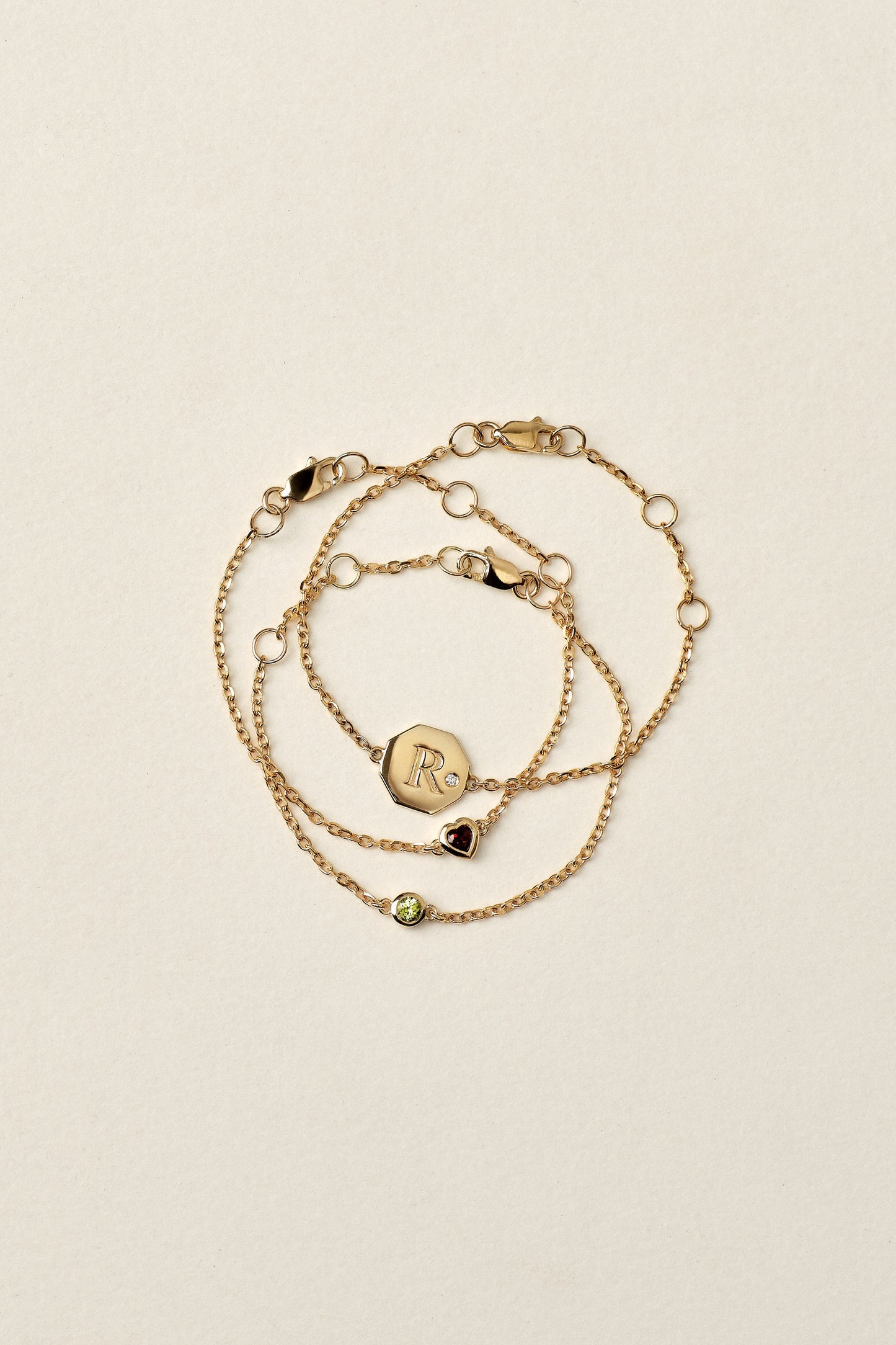 Baby Heart Bracelet | 9K White Gold