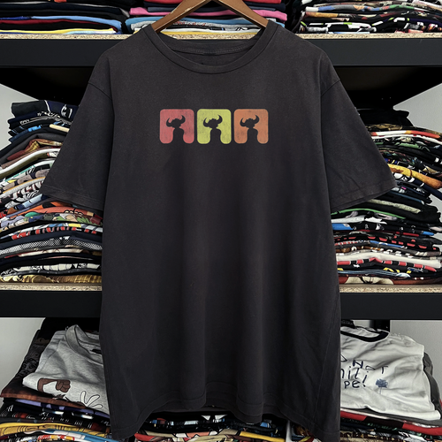 90s Jamiroquai Washed Black Tee