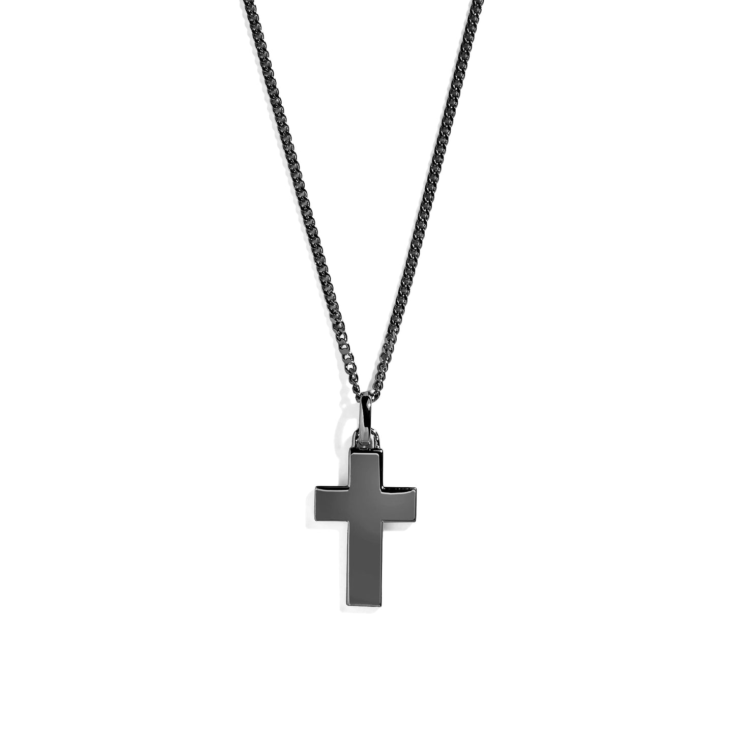 Engravable Cross Necklace