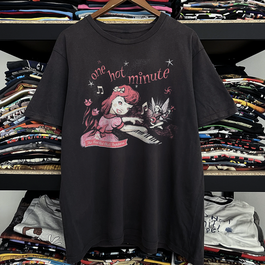 1995 Red Hot Chilli Peppers Washed Black Tee