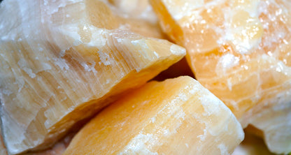 Orange Calcite Crystal