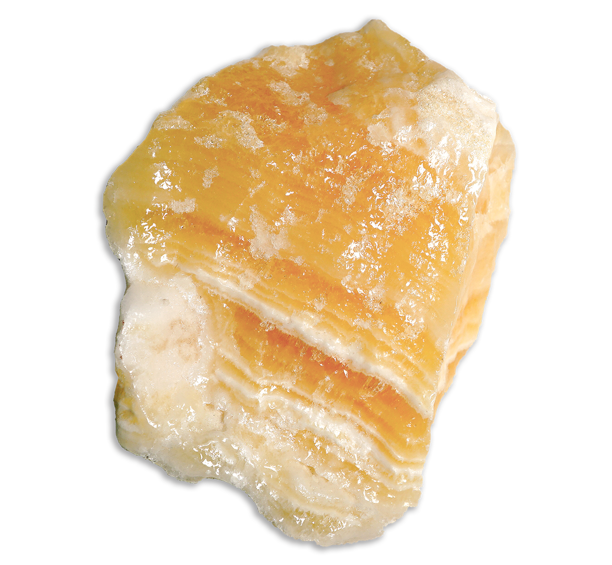 Orange Calcite Crystal