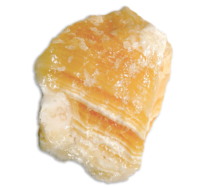Orange Calcite Crystal