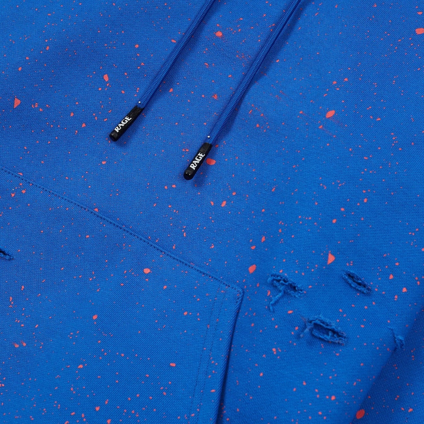 Oversized Spackle Hoodie | Dazzling Blue