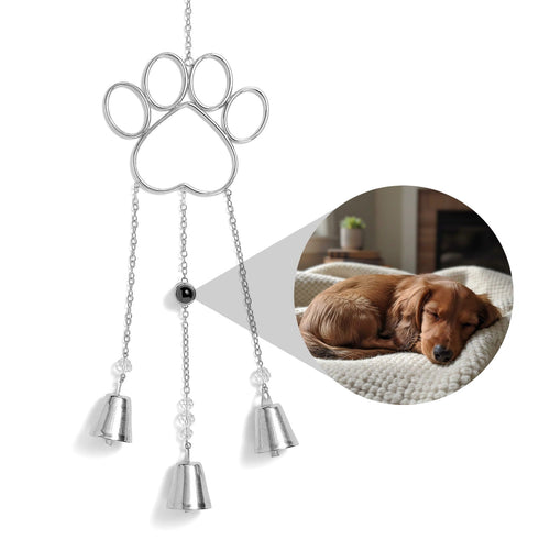 Personalized Paw Wind Chime