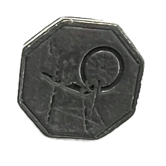 Pewter Spinning Wheel