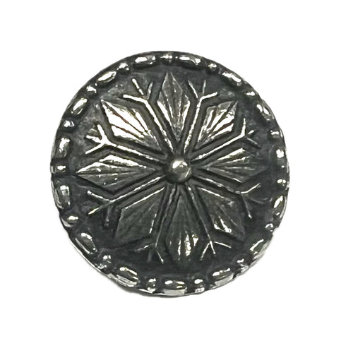 Pewter Star Rose-20mm