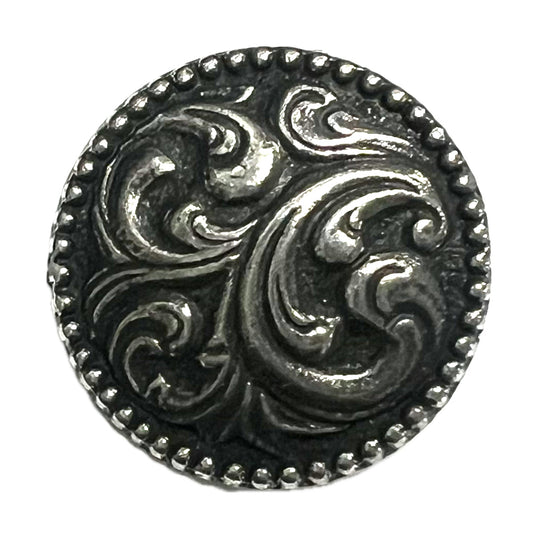 Pewter Swirly-20mm