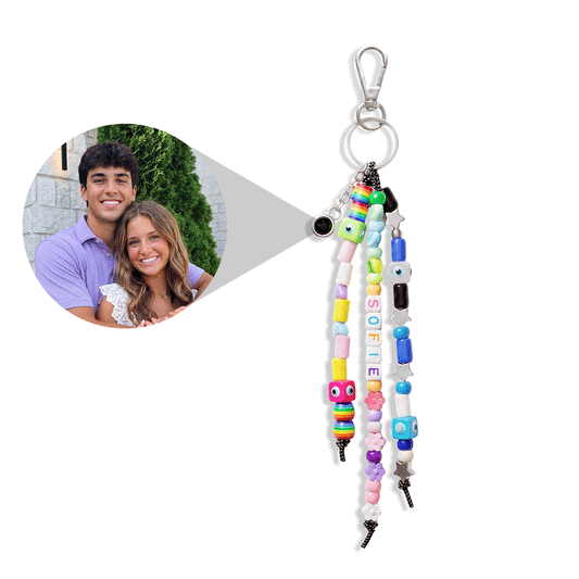 DIY Circle Photo Bag Charm Bead Kit