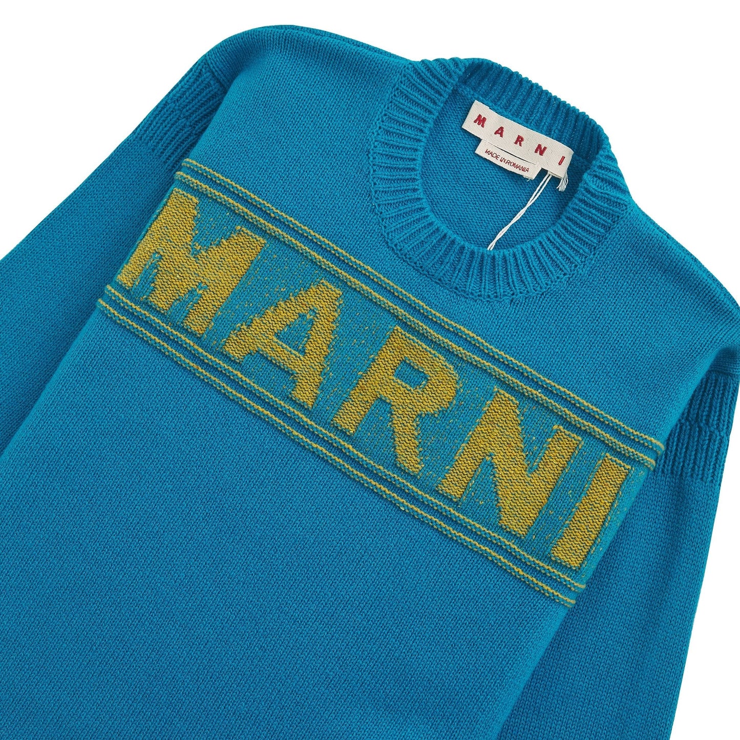Roundneck Logo Sweater | Cobalt