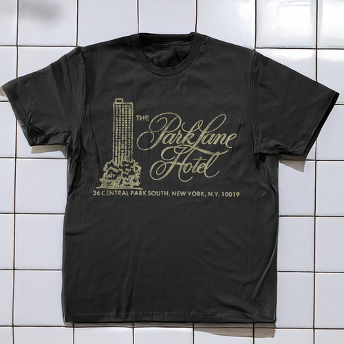 90s Park Lane New York Hotel Rare Washed White T-Shirt