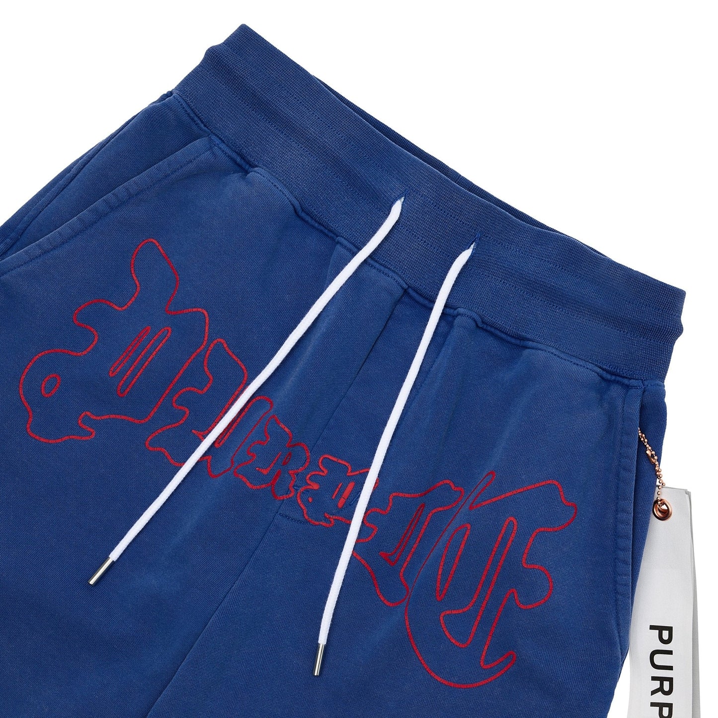 Screen Wordmark Sweatshort | Blue