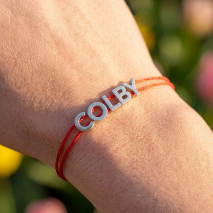 Personalized Cord Bracelet
