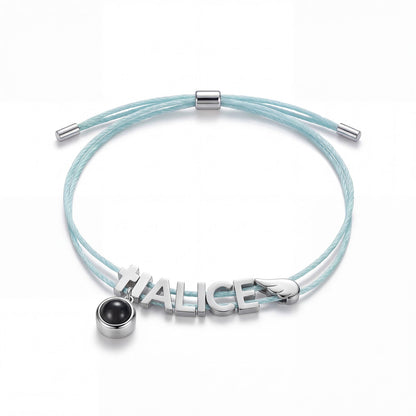 Personalized Cord Bracelet