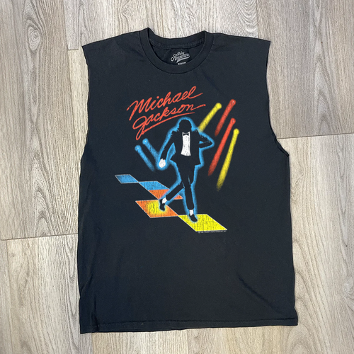 Rare Vintage MJ Cut Off Washed Tee