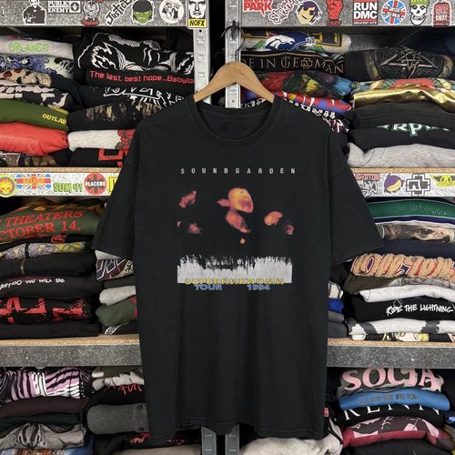1994 Soundgarden Superunknown Tour Washed Black Tee