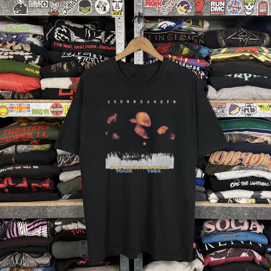 1994 Soundgarden Superunknown Tour Washed Black Tee