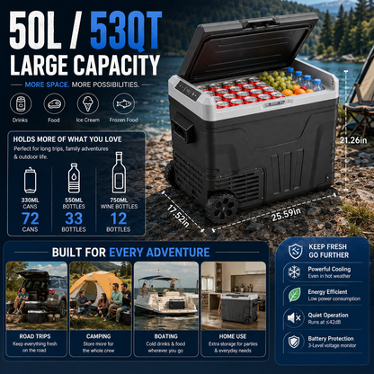 🌊Summer Hot Sale🌹Euhomy Portable Car Refrigerator