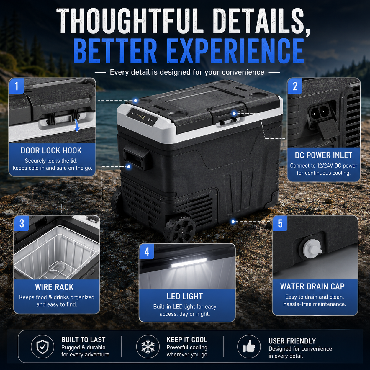🌊Summer Hot Sale🌹Euhomy Portable Car Refrigerator