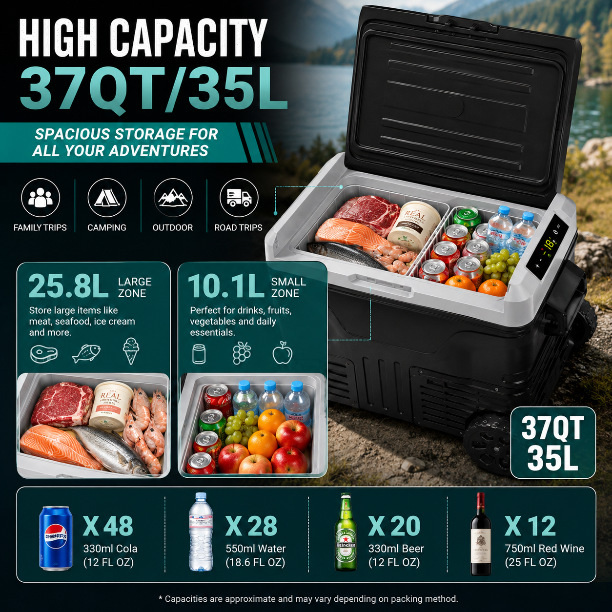 🌊Summer Hot Sale🌹Euhomy Portable Car Refrigerator