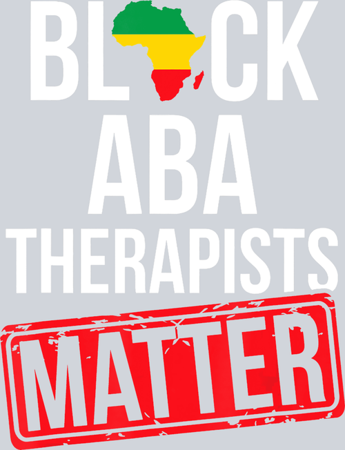 Black Aba Therapists - STK00575 (DTF Transfers)