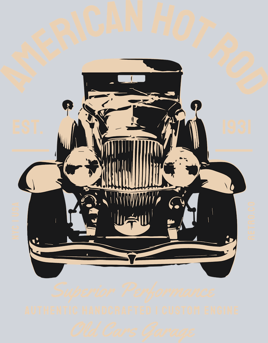 American Hot Rod 2 - STK00229 (DTF Transfers)