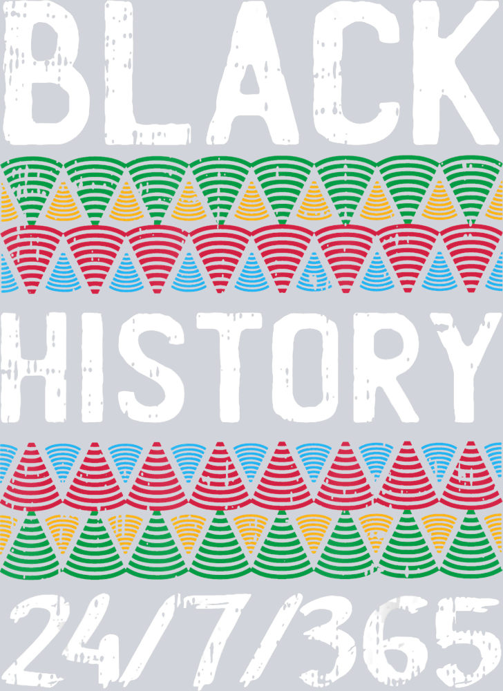 Black History 24 7 365 Heritage - STK00658 (DTF Transfers)