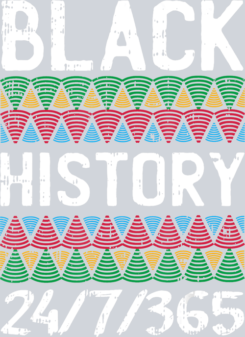 Black History 24 7 365 Heritage - STK00658 (DTF Transfers)