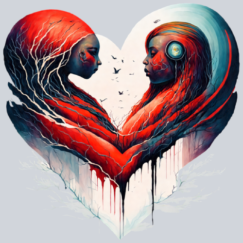 2 Souls Valentine - STK00008 (DTF Transfers)