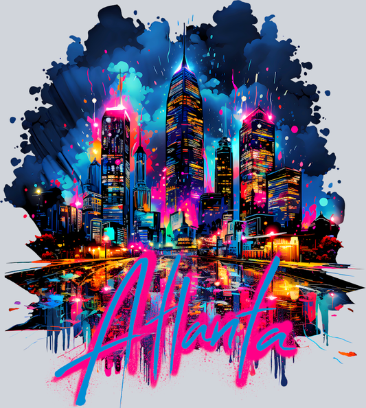 Atlanta Cityscape - STK00303 (DTF Transfers)
