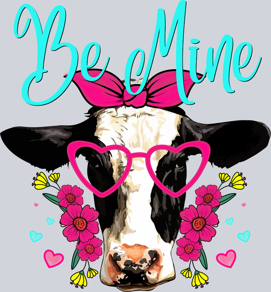 Be Mine Cow 2 - STK00489 (DTF Transfers)