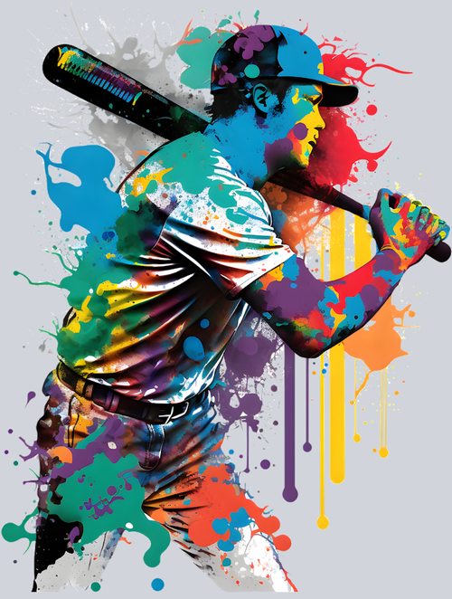 Baseball Player 2 - STK00424 (DTF Transfers)