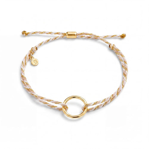 Woven Luxe Charm Keeper Bracelet