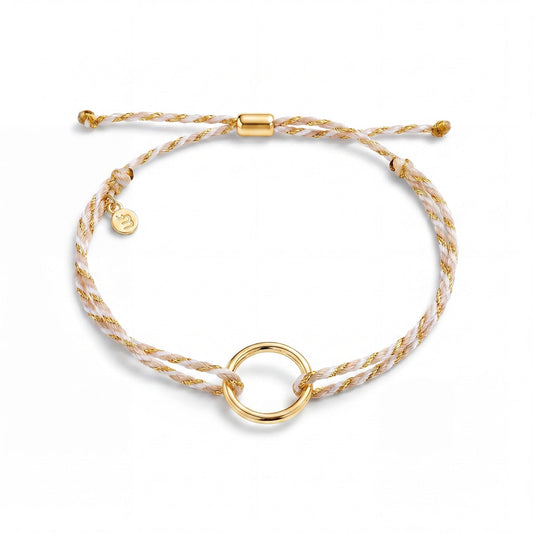 Woven Luxe Charm Keeper Bracelet