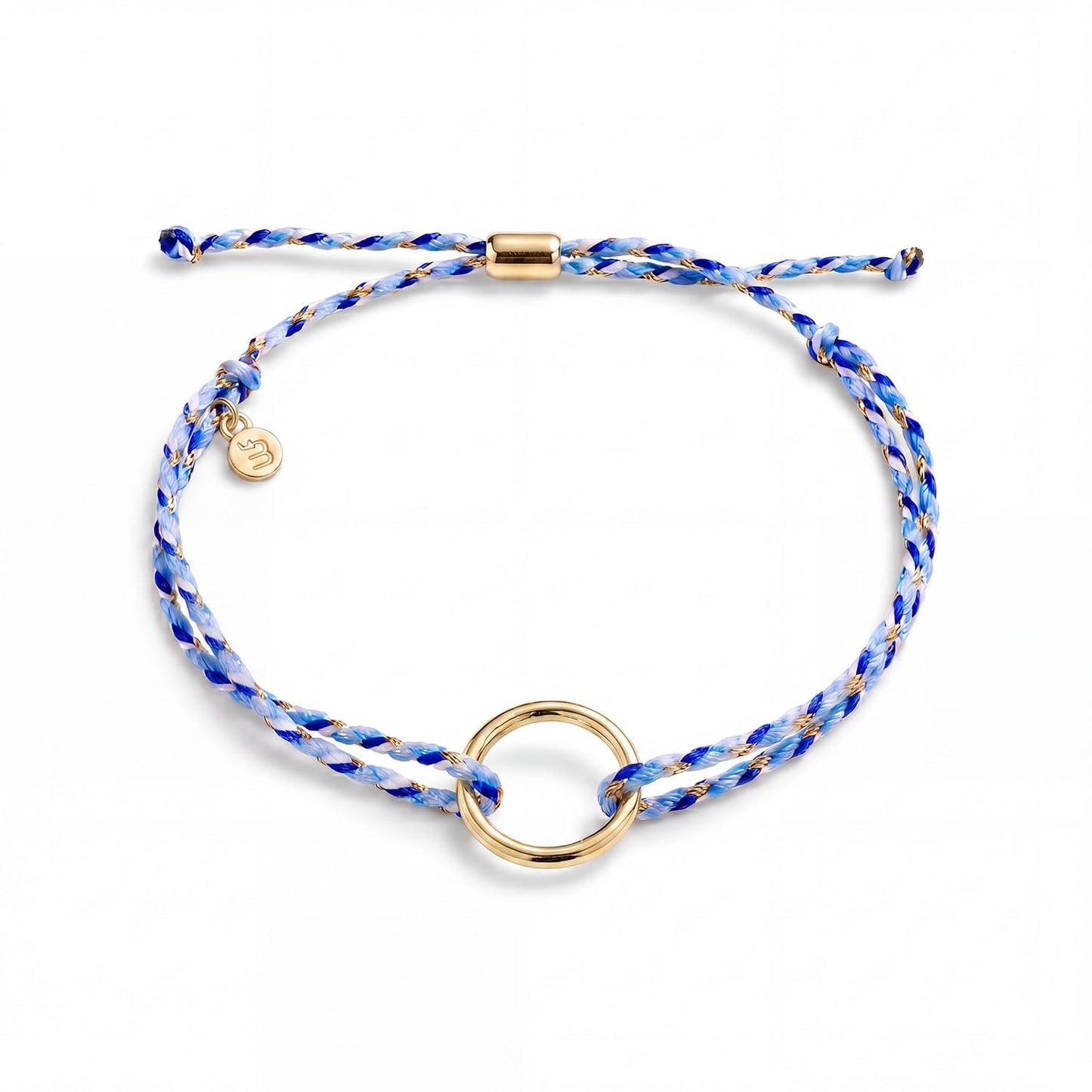 Woven Luxe Charm Keeper Bracelet