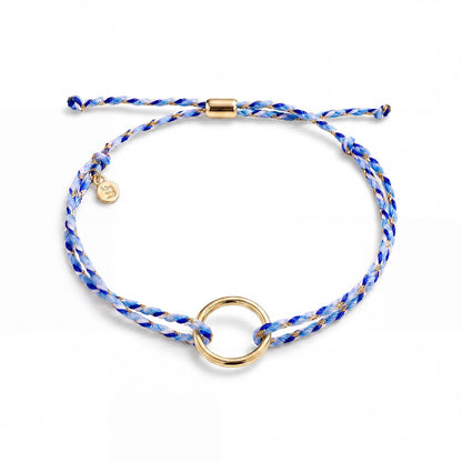 Woven Luxe Charm Keeper Bracelet