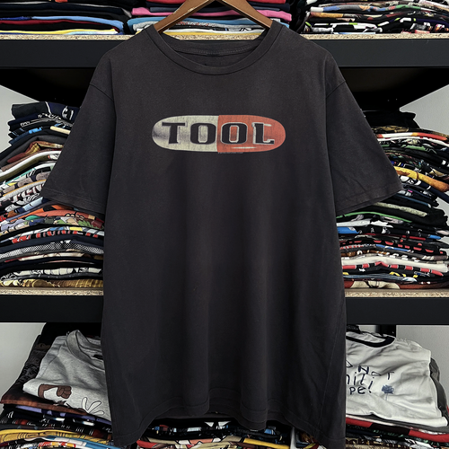 90s Tool Pill Brain Washed Black Tee
