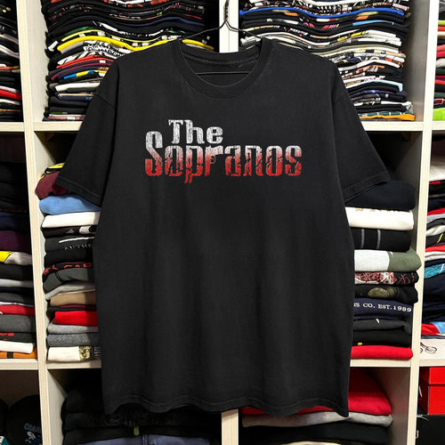 Rare Sopranos Washed Black Tee