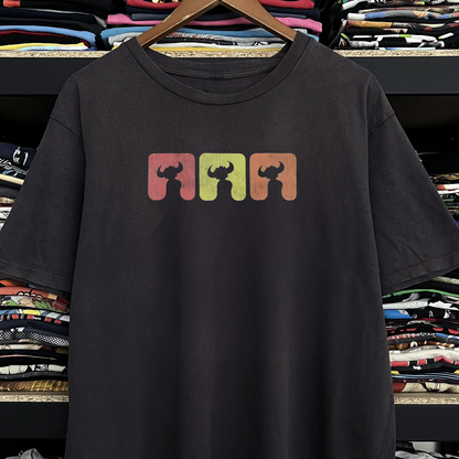 90s Jamiroquai Washed Black Tee