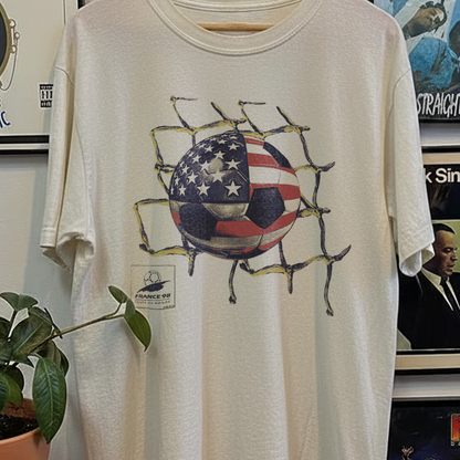 98 USA World Cup Washed White Tee